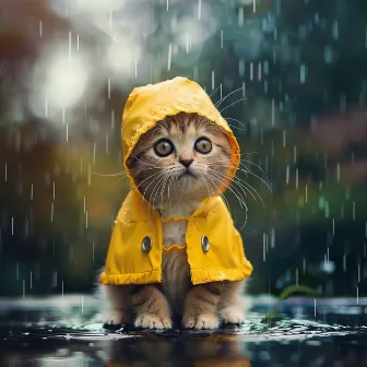 Lluvia Purrrrfecta: Vibraciones Relajantes Para Gatos by Canciones de gatos