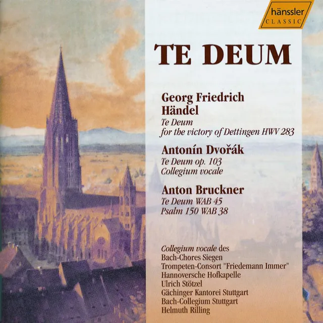 Te Deum in D Major, HWV 283, "Dettingen": We praise Thee, oh God