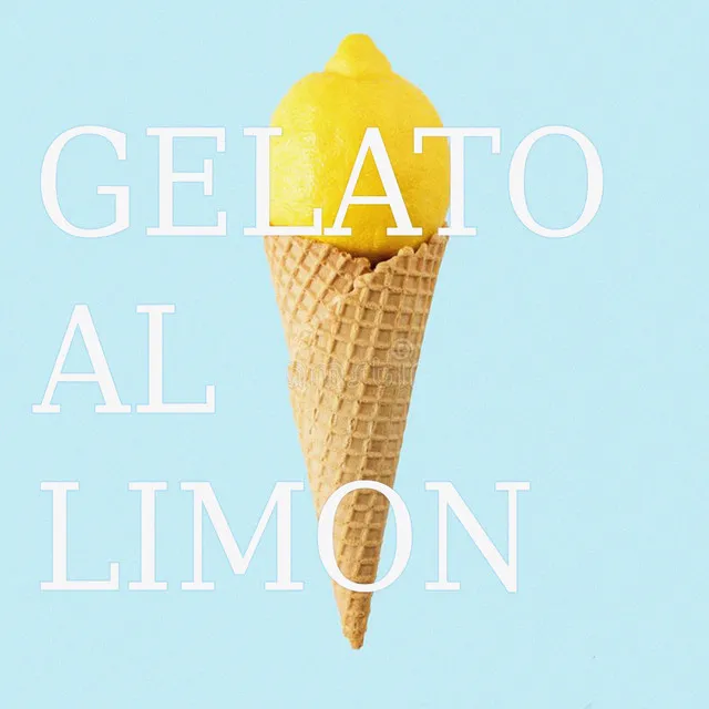 Gelato al limon