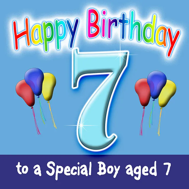 Happy Birthday (Boy Age 7)