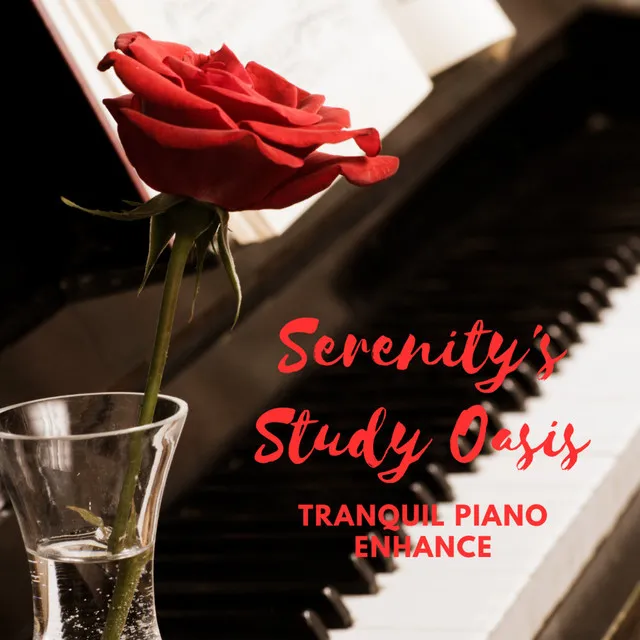 Serenity's Study Oasis: Tranquil Piano Enhance