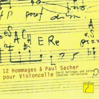 Douze Hommages à Paul Sacher pour Violoncelle (David Geringas und seine Cello-Klasse der Musikhochschule Lübeck) by Jens Peter Maintz