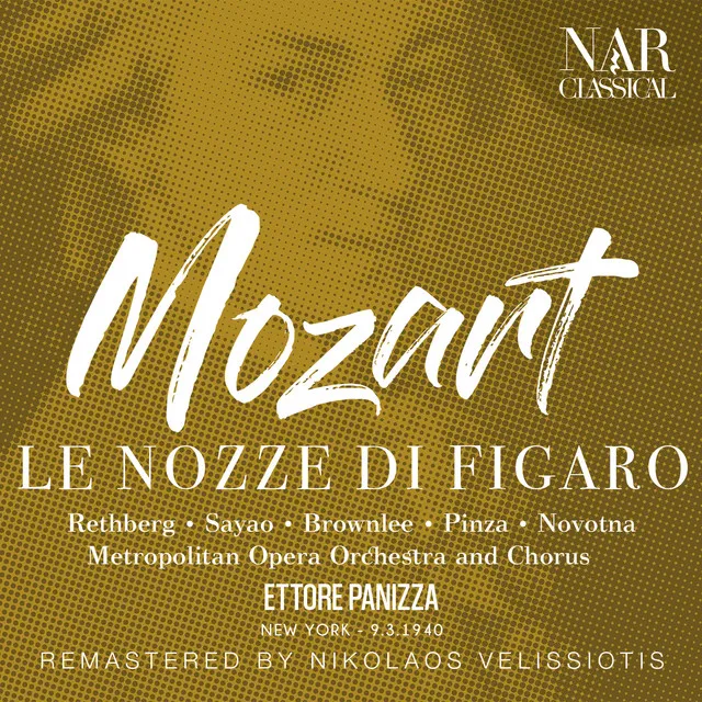 Le nozze di Figaro, K.492, IWM 348, Act IV: "L'ho perduta... me meschina!" (Barbarina, Figaro, Marcellina, Basilio, Bartolo)