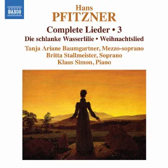 Pfitzner: Complete Lieder, Vol. 3 by Tanja Ariane Baumgartner