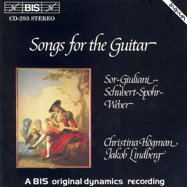 Sor / Giuliani / Schubert / Spohr / Weber: Music for Soprano and Guitar