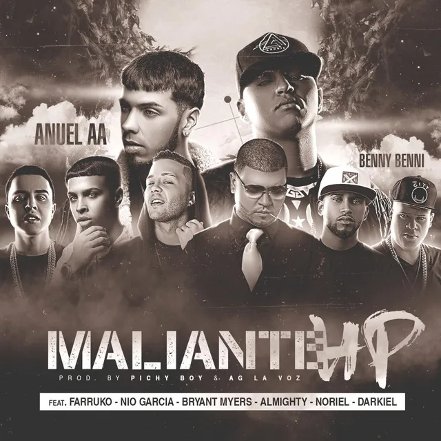 Maliante Hp (Remix) [feat. Anuel Aa, Farruko, Almighty, Darkiel, Bryant Myers, Nio Garcia & Noriel]