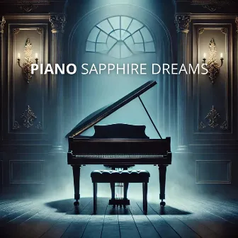 Piano Sapphire Dreams: A Symphony in Blue by Kim Russell