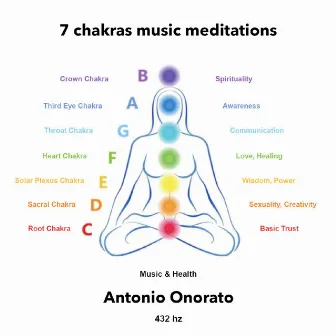 7 chakras music meditations (Music & Health) by Antonio Onorato