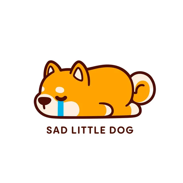 Sad Little Dog