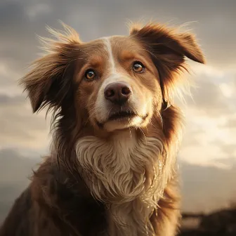 Piano's Puppy Melodies: Calming Tunes for Dogs by Piano and Rain