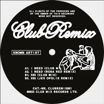 CLUBREMIX001 by Known Artist