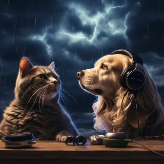 Comforting Vibes: Pets Thunder Sounds by Miracle Waves