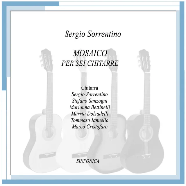 Mosaico per Sei Chitarre - for Guitar