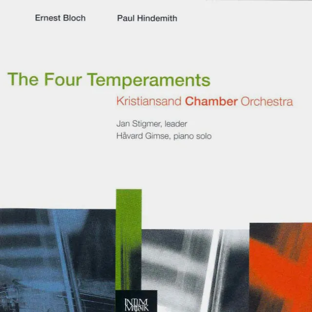 Theme and Variations, "the 4 Temperaments": Variation 1: Melancholic