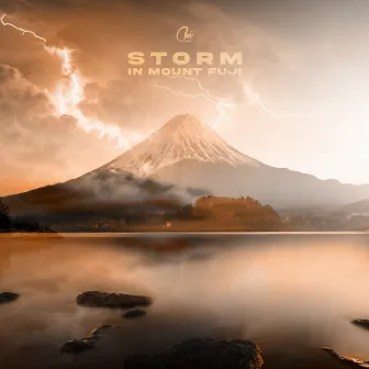 Storm In Mount Fuji by Chō