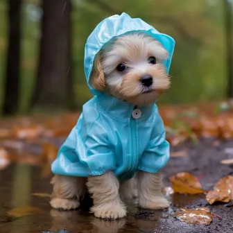 Ladrido Feliz De La Lluvia: Rapsodia De Lluvia Para Perros by Zona de terapia canina