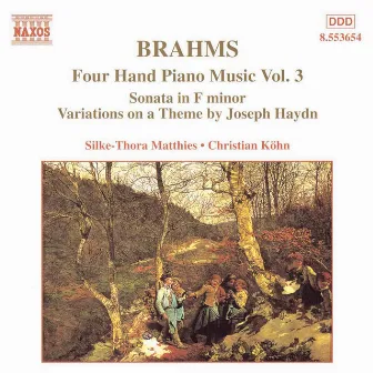 Brahms: Four-Hand Piano Music, Vol. 3 by Silke-Thora Matthies