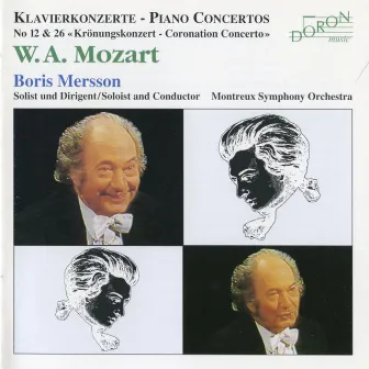 Mozart: Piano Concertos Nos. 26 & 12 by Boris Mersson