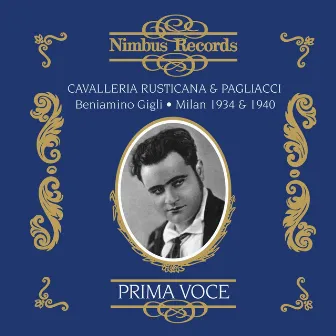 Leoncavallo: Pagliacci (Recorded 1934) - Mascagni: Cavalleria Rusticana (Recorded 1940) by Iva Pacetti