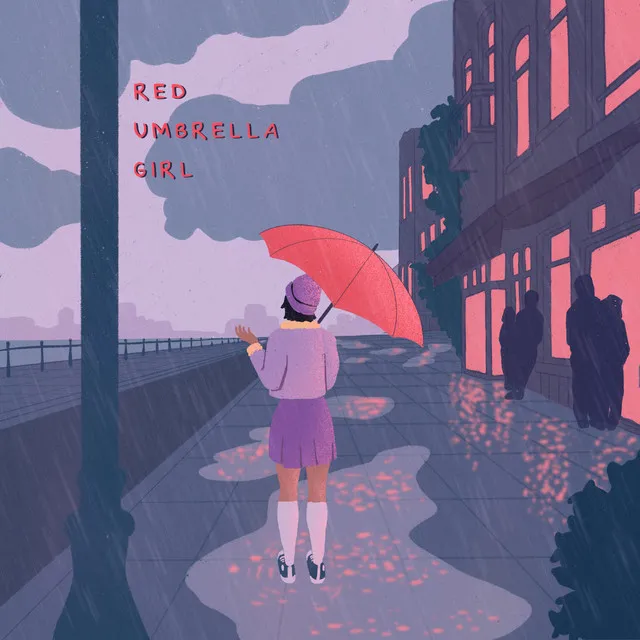 Red Umbrella Girl