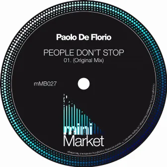 People Don't Stop by Paolo De Florio