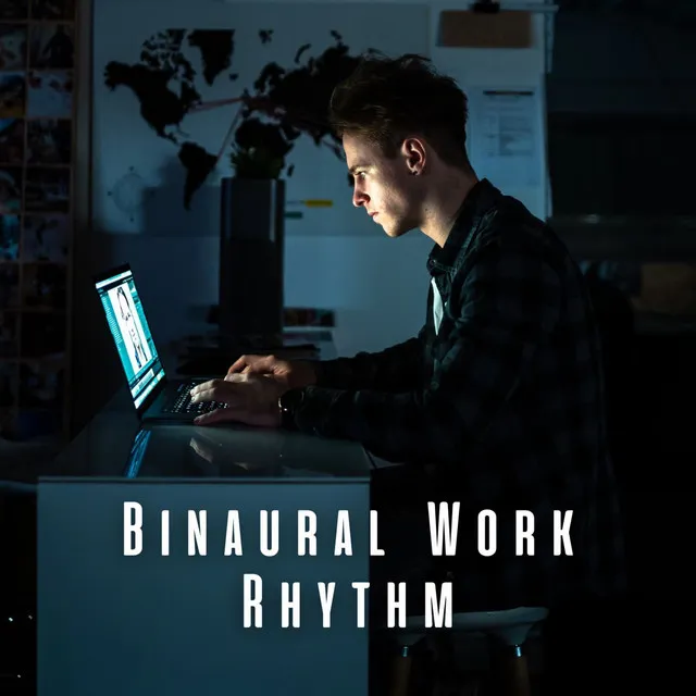 Binaural Work Rhythm: Theta Waves with Ocean Harmonies