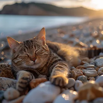 Ronroneo Del Agua: Los Ecos Calmantes De Los Gatos by Canciones de gatos