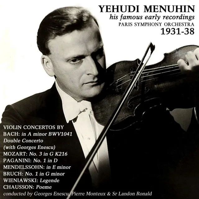 Yehudi Menuhin His Famous Early Recordings