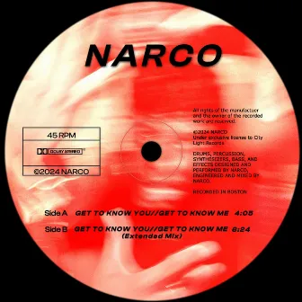 Get To Know Me//Get To Know You by NARCO