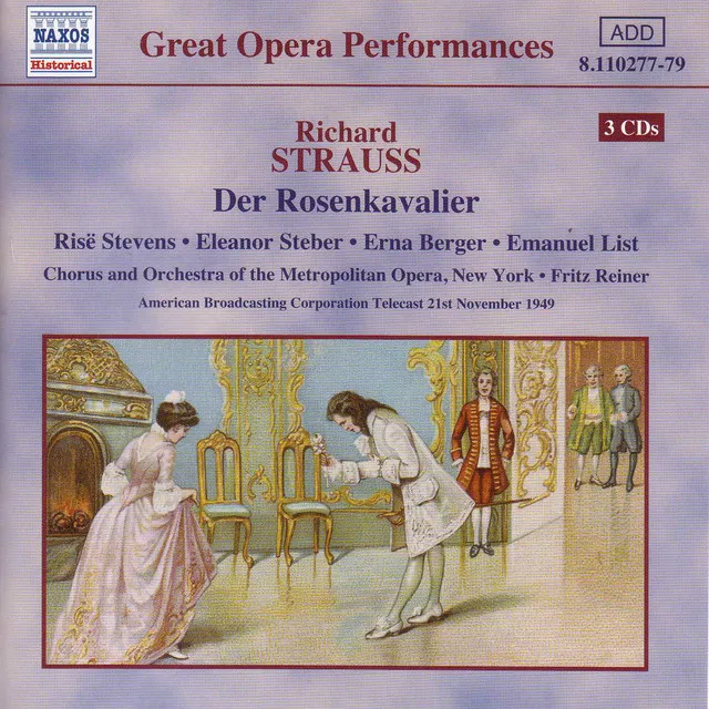 Der Rosenkavalier, Op. 59, TrV 227: Act III: Die schone Musi! (Octavian, Baron)