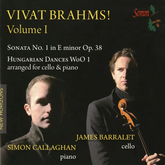 21 Hungarian Dances, WoO 1: No. 6 in D-Flat Major (Arr. J. Barralet for Cello and Piano)