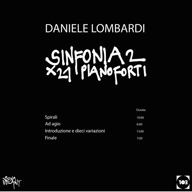 Daniele Lombardi: Sinfonia No. 2 per 21 pianoforti