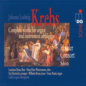 Krebs: Complete Works for Organ and Instrument Obbligato by Joachim Krebs