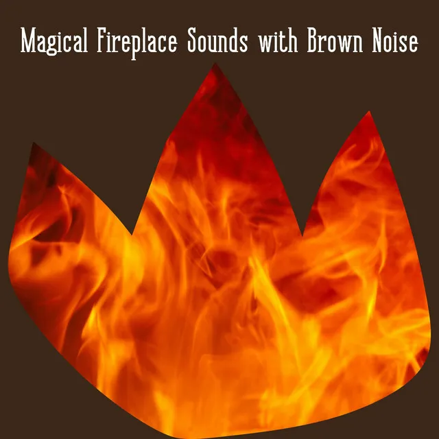 (Loopable) Calming Beach Bonfire, Brown Noise