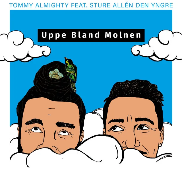 Uppe bland molnen