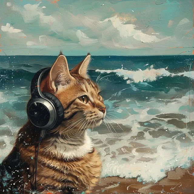 Feline Ocean Harmonies: Calm Music for Cats