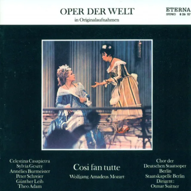 Cosi fan tutte, K. 588: Act I Scene 2: Terzet: Soave sia il vento (Don Alfonso, Fiordiligi, Dorabella)