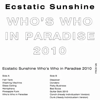 Who's Who in Paradise by Ecstatic Sunshine