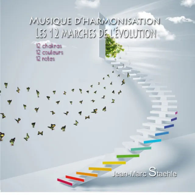 Musique d'harmonisation - Les 12 marches de lévolution (12 chakras, 12 couleurs, 12 notes)