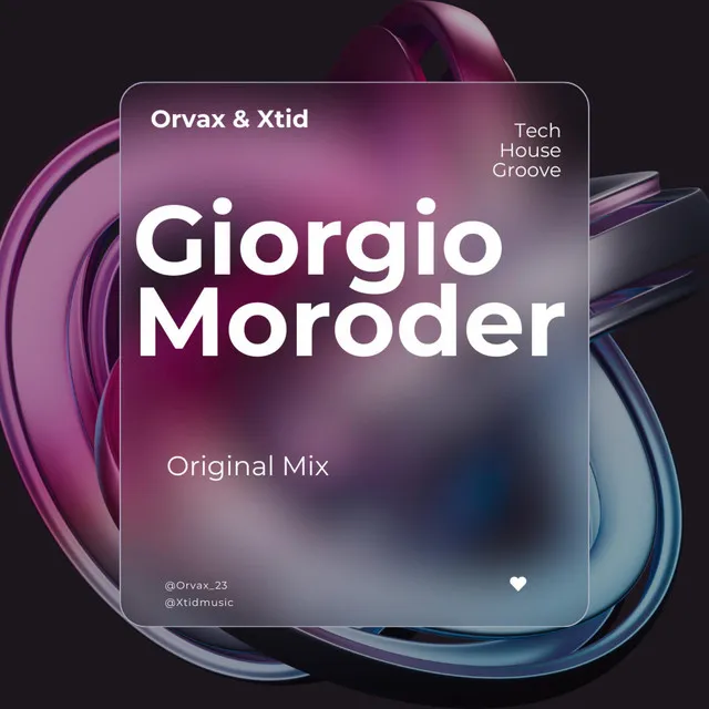 Giorgio Moroder (original mix) - Groove Version