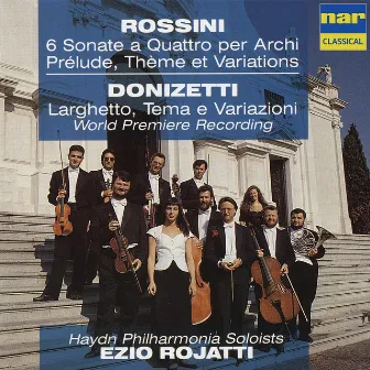 Rossini: 6 Sonate a Quattro - Prélude, Thème et Variations & Donizetti: Larghetto, Tema e Variazioni by Victoria Terekiev