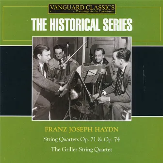 Haydn - String Quartets Op. 71 & Op. 74 by Griller Quartet