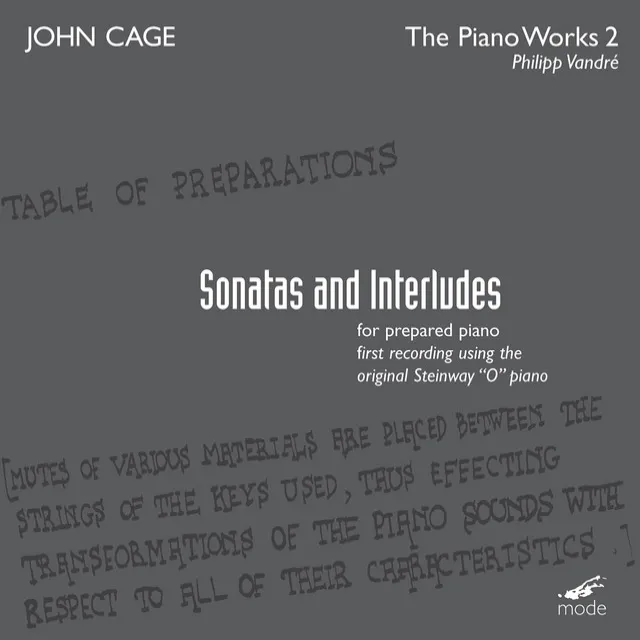 Sonatas & Interludes for Prepared Piano: Sonata No. 10