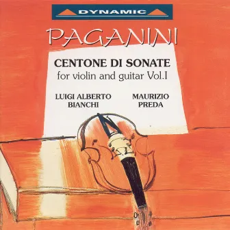 Paganini: Centone di sonate for Violin & Guitar, Vol. 1 by Maurizio Preda