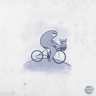 Sad Dude On A Bike by Howie Doowin