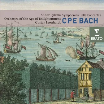 Bach, CPE: Symphonies & Cello Concertos by Anner Bylsma