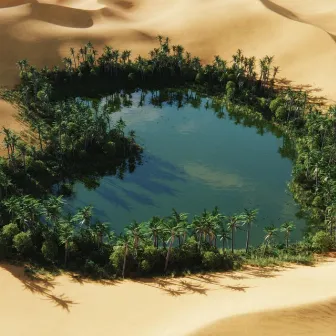 Water in the desert by lilwavegod