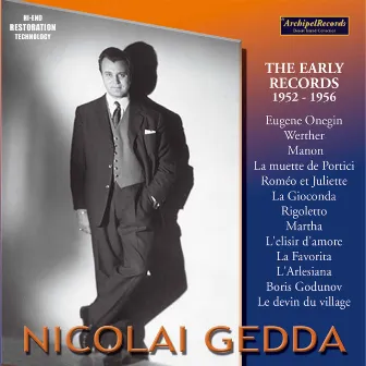 Nicolai Gedda The Early Records 1952-1956 by Alceo Galliera