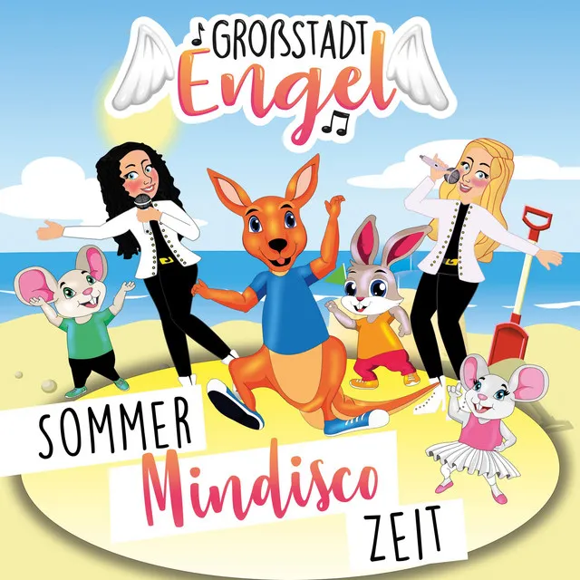 Sommer Minidisco Zeit