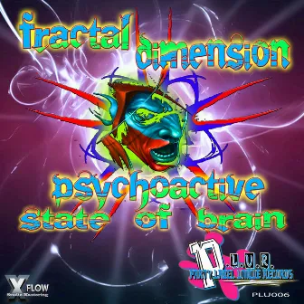 Psychoactive State of Brain by Fractal Dimension